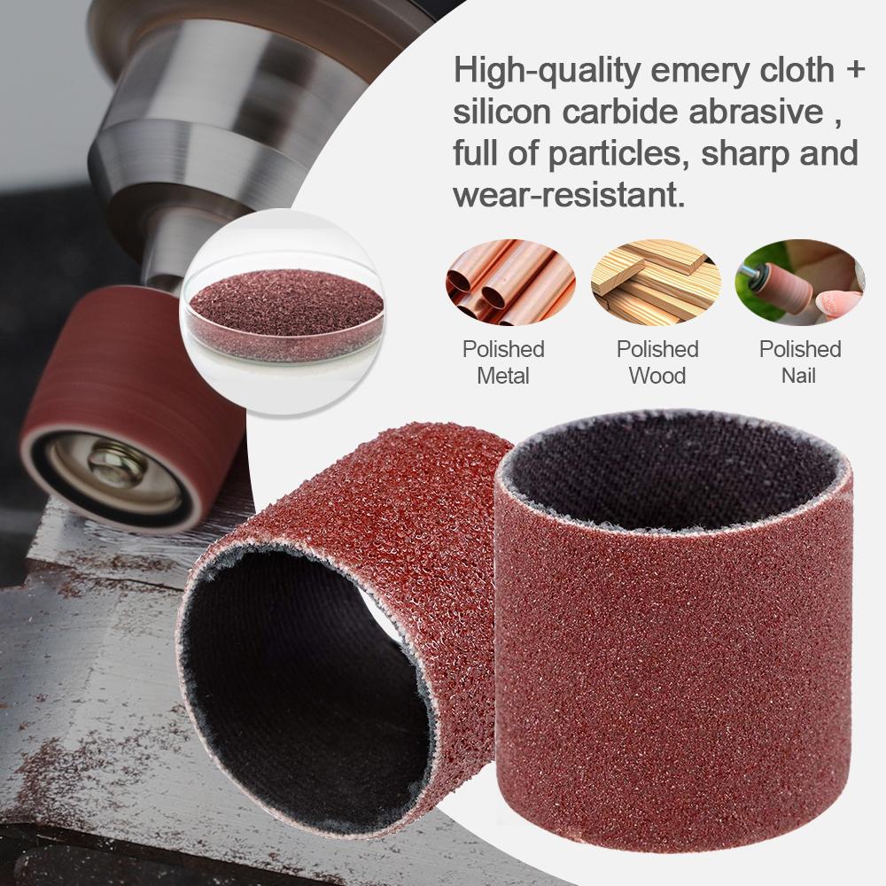 CMCP 100pcs Abrasive Tool Rotary Tool Accessory Set Mini Drill Bit Kit Sanding Polishing Cutting Disc Engraving Heads for Dremel