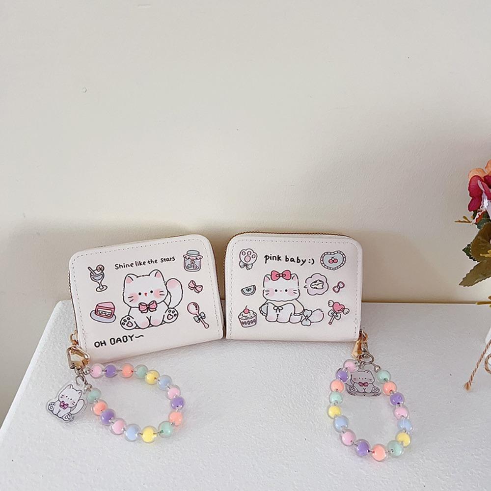 

Кошачий карман для монет с подвеской в виде веревки, сумка для денег в стиле INS, короткий женский кошелек C