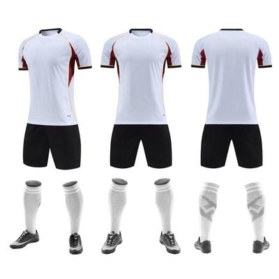 2026 Quick-Dry Children's Football Training Set with Printed Number - Short Sleeve Team Sportswear