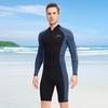 Neoprene Diving Surfing Clothes with Zipper Mens Diving Protection Clothes Elastic Anti-scratch  Warm Outdoor Accessories