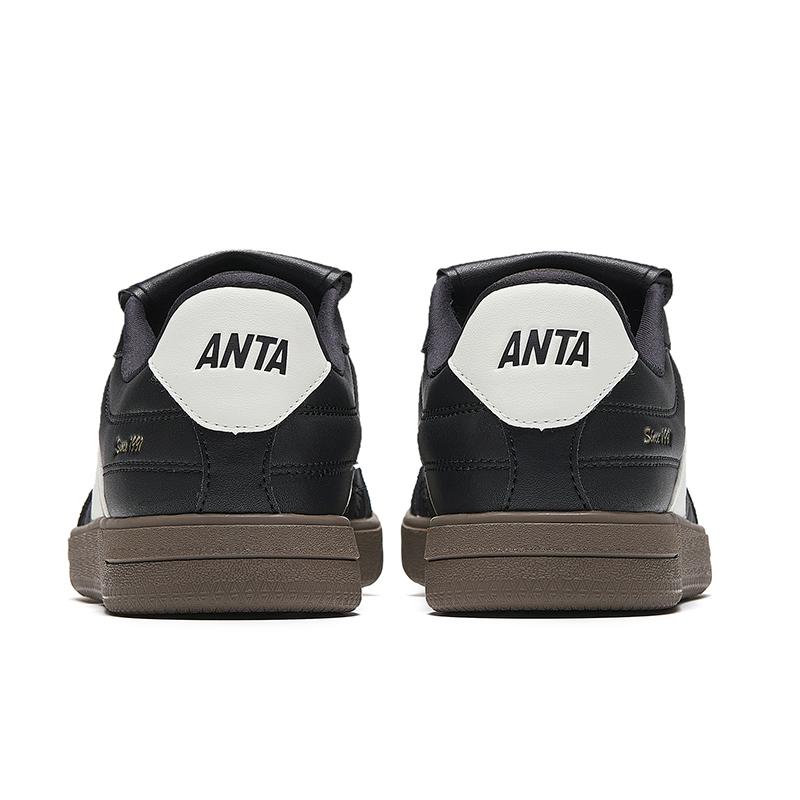 Anta Classic Low-Top Casual Sneakers Men Sneakers Black 912548009-1