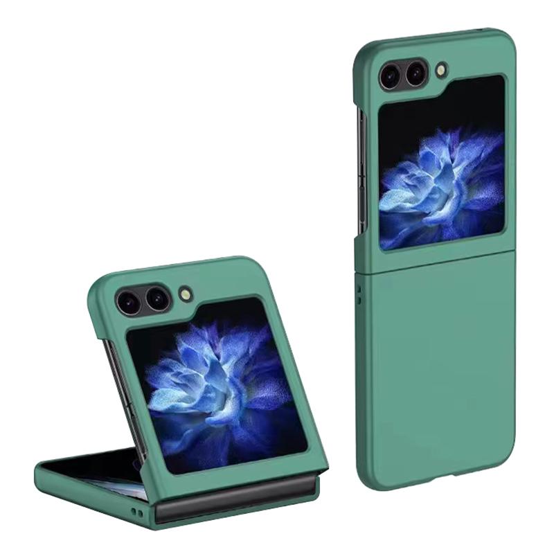 

For Samsung Galaxy Z Flip5 5G Slim Hard PC Phone Case Rubberized Shockproof Cover Green