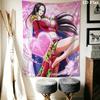Boa Hancock Wall Tapestry Aesthetic Wall Hanging Printed Fabric Blanket Decorative Tapestries For Bedroom Living Room Home Decor