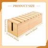 Wooden Cable Management Box Cables Hider Organization with Lid Easy Storage Art Crafts USB