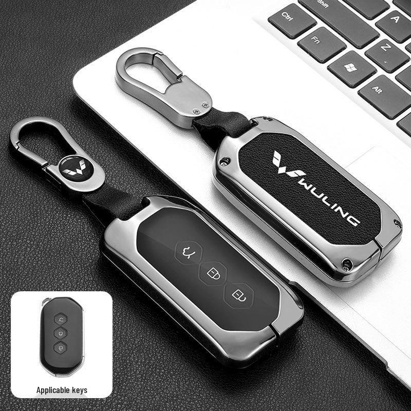 Wuling 2023 Capgemini Premium Key Case: Stylish Unisex Bag Buckle for Car