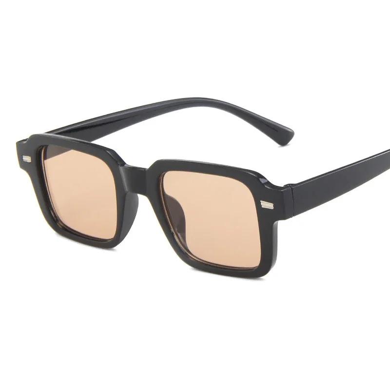 Square Sunglasses Women Men Vintage Brand Mirror Stylish Sun Glasses Female Male Cute Lens Personality Colors