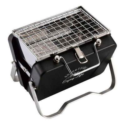 Pearl Kinzoku Pearl Ug 0078 [outdoor StoVe Tabletop Grill V Type B6 Type Monte Captain Stag Captain Stag Black]