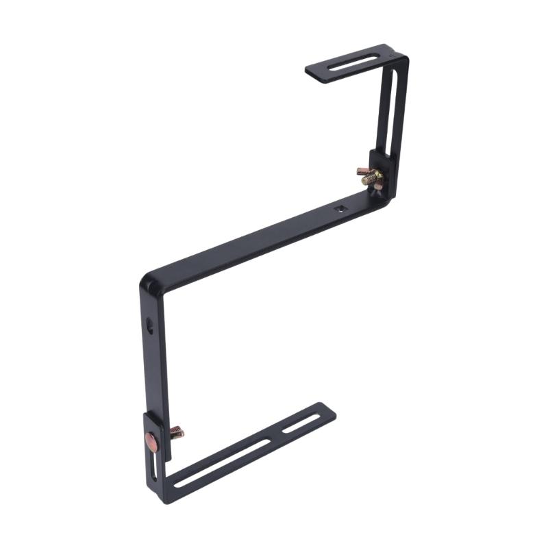 2 Pieces Whirling Hook Plant Hook Space Saving Flower Holder Iron Hanging Flower Pot Shelf Modifiable For Balcony Garden