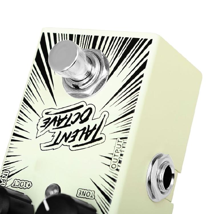 Octave Electric Guitar Effect Pedal With Shockproof Design Metal Shell Pedal Effects Guitar Replacement Parts Enduring