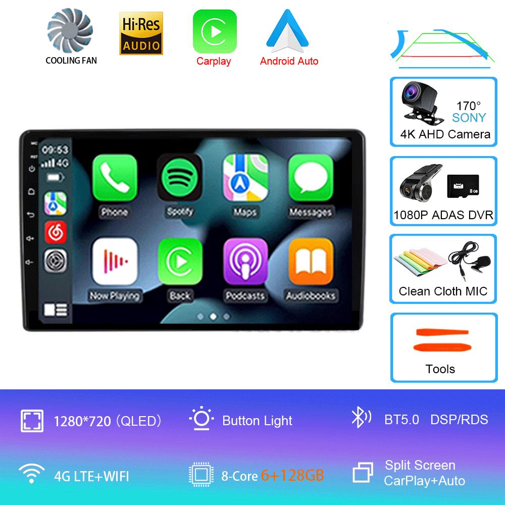 Car Radio Android 14 For Fiat Ducato 3 2006-2022 For Peugeot Boxer 2 2006-2022 For Citroen Jumper 2 2006-2022 Multimedia Stereo