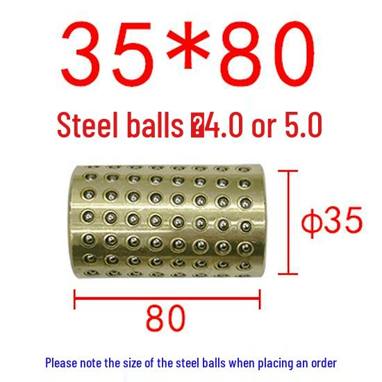 Golden Copper Ball Bearing Cage Mold Guide Bush Holder