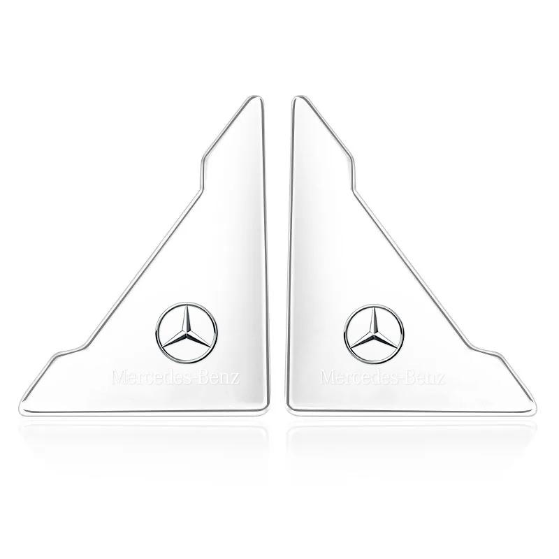 TGM3 4/2Pcs Car Door Corner Protector Stickers Decoration For Mercedes Benz Smart W205 C300 W203 W206 W108 W124 W126 W140 W168 W169 W