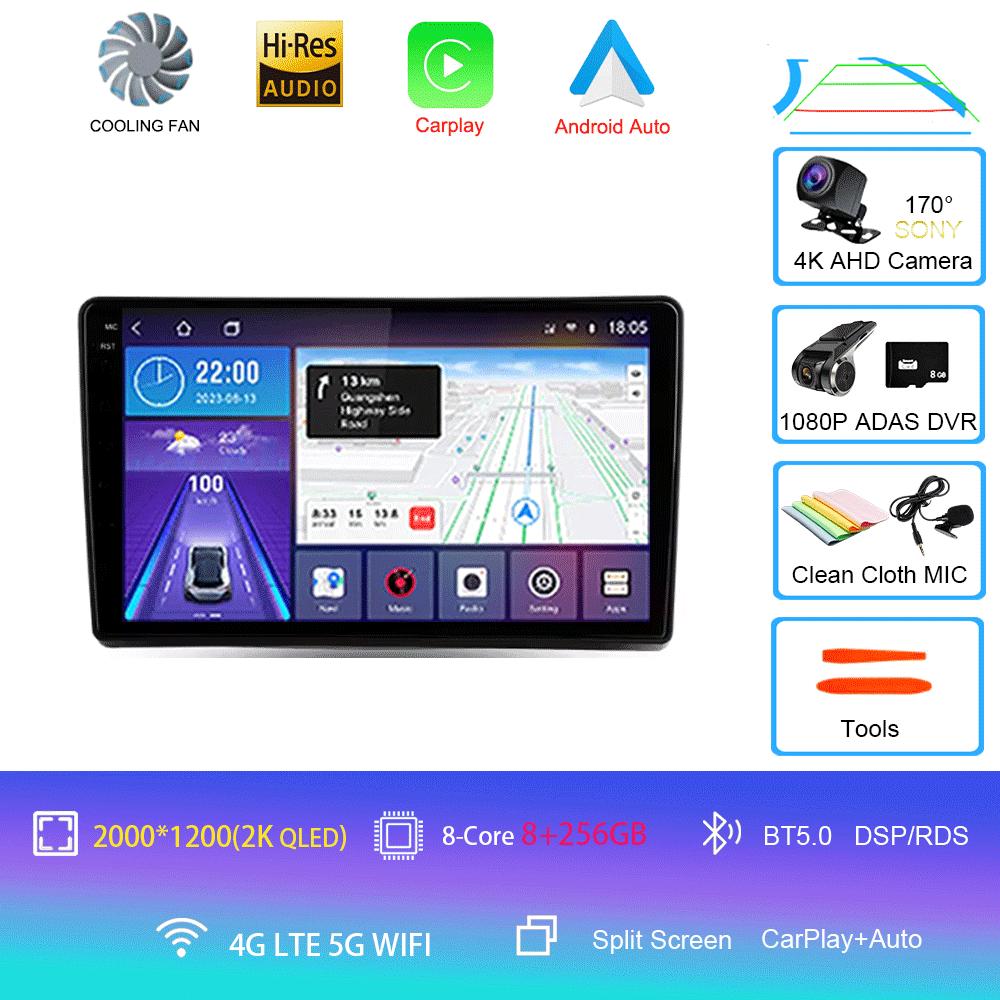 Android 14 Für Opel Zafira B 2005 - 2014 Für Opel Astra H 2004 - 2014 Auto Radio Multimedia Video Player Navigation stereo GPS Keine