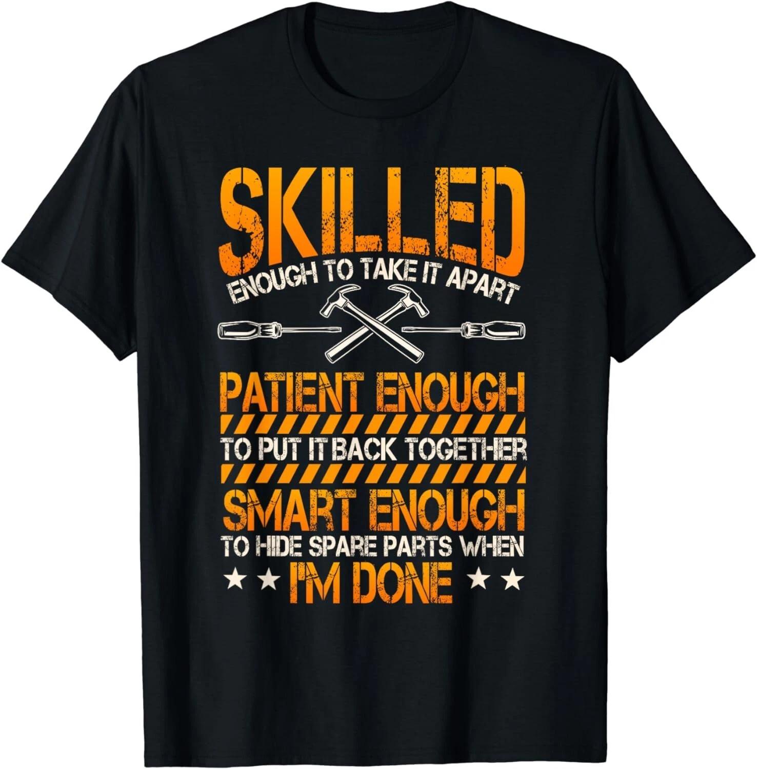 

Handyman Repairman Handworker Builder Handyperson Fixer Gift Unisex T-Shirt M
