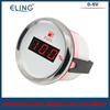 ELING 52mm (2'') Signal 0-5V Fuel Level Gauge Fuel Gauge with Red Backlight Working Volt 12V 24V for Car Boat VAN