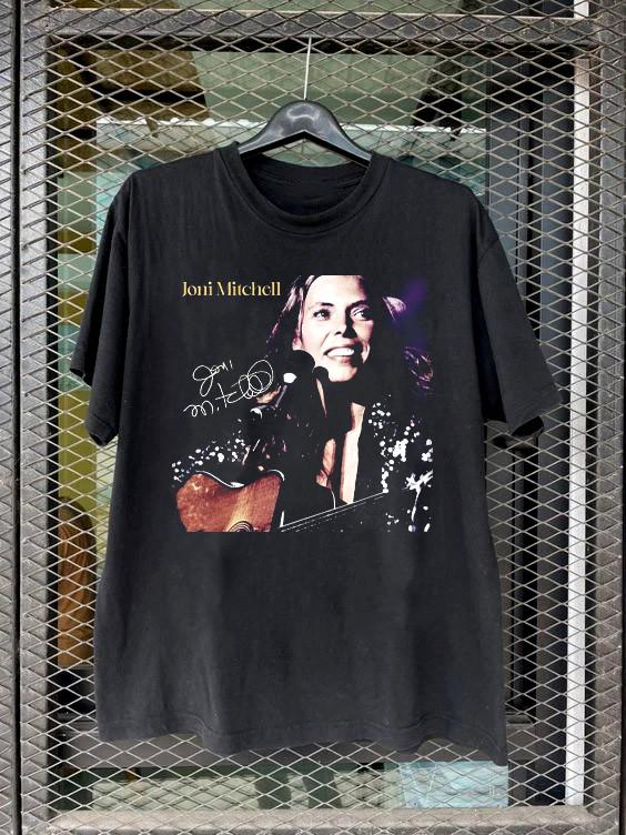 Collection Joni Mitchell Signature T Shirt All Size S-5XL AR1452 Unisex T-Shirt M