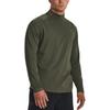 Under Armour Rush Coldgear Mock Long Sleeve Casual Shirt Men Tops Green 1366059-390