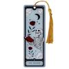 Gothic Style Skeleton Reading Card Bookmark Creative Halloween Theme Witch Acrylic Bookmark