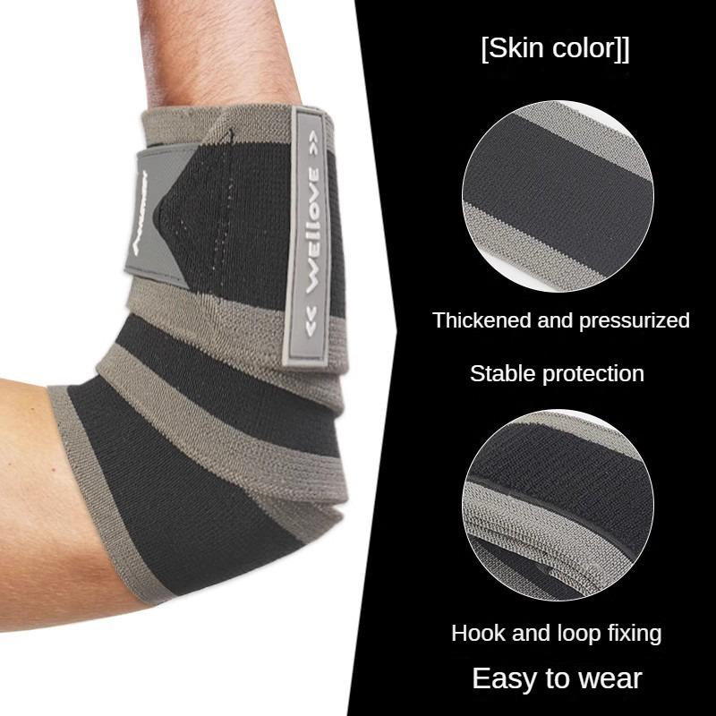 

Защита локтя для фитнеса, защитное снаряжение от растяжения локтя, защитный ремень для силовых тренировок, специальные мужские упражнения для отжиманий и становой тяги