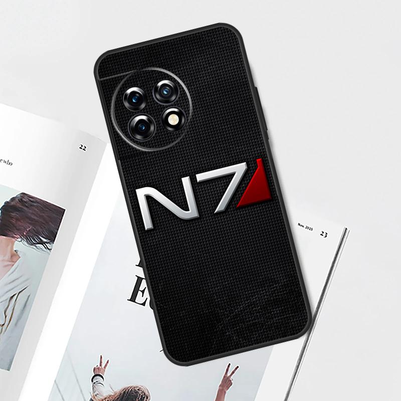 N7 Mass Effect Case For OnePlus Nord CE 5 3 4 Lite N20 N30 OnePlus 15 13 12 11 9 10 Pro 13T 13R 10T Cover