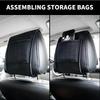 Car Headrest Cover Seat Head Pillow Neck Headrest Cover For Volkswagen Polo Golf 3 4 5 6 7 8 6 T5 B4 B5 B6 B7 B8 MK4 MK5 MK6 MK7 MK8
