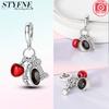 Charms Platacoffee Apple Dumbbell Weight Loss Pendants Fit Originalbracelets Charms For Women Jewelry Diy Making Gifts