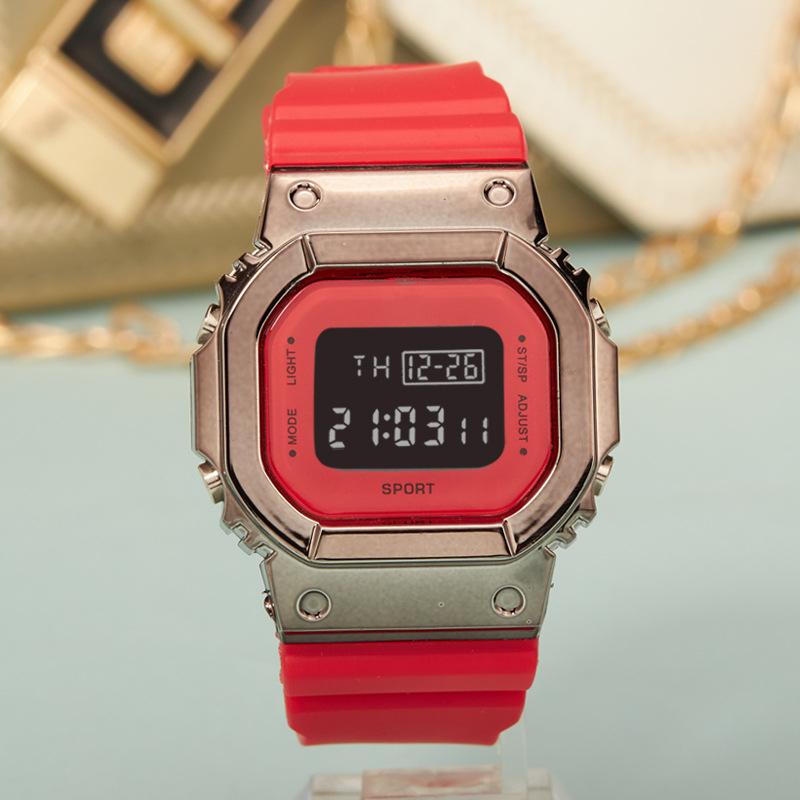 Fashion Mens Women Sport Watches Silicone Calendar Electronic Watch Student LED Digital Watch
