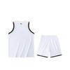 Anta Color Block V-Neck Pullover Vest And Straight Leg Shorts Casual Sports Set Men Sets Pure-White Basic-Black 952421203-1