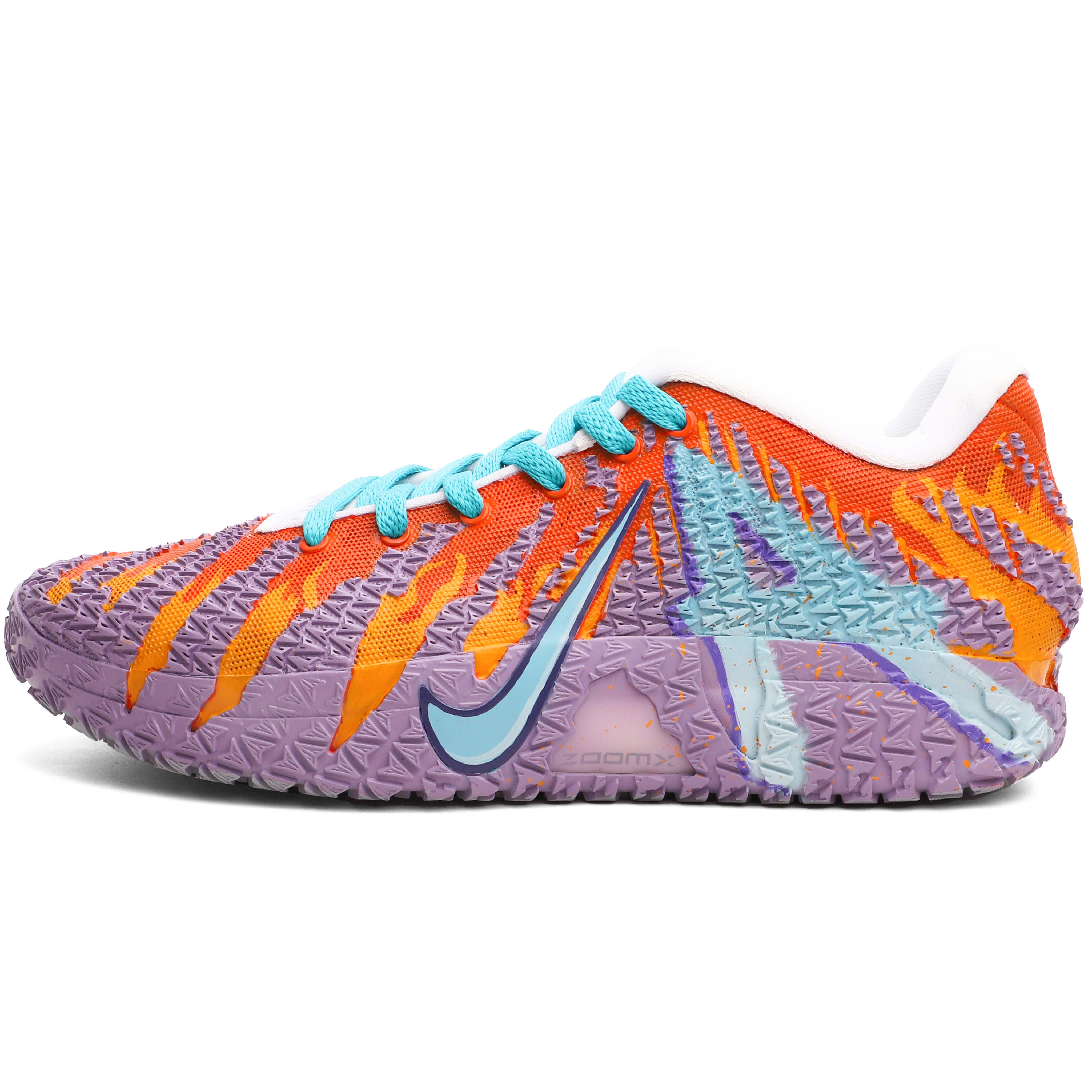 

Nike Ja Morant 3 Low top Basketball Shoes Unisex Purple Orange HF2794-100(Team130-VAM) 47.5