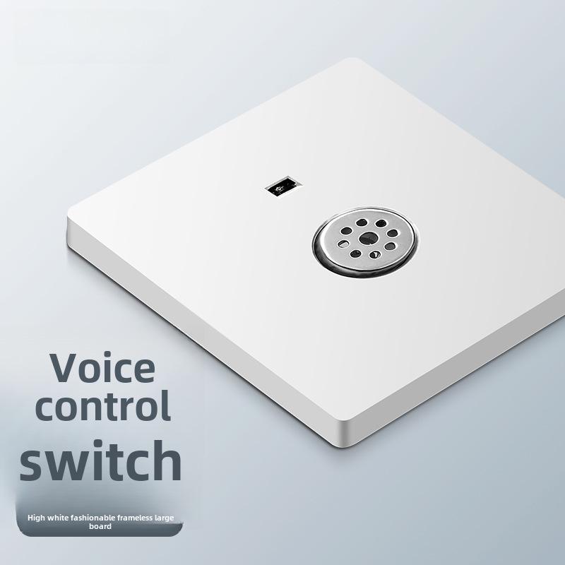 Panou priză comutator simplu/dublu ascuns tip 86 cu comutator electric intermediar și priză cu cinci găuri