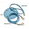 Bag Base And PU Leather Strap Adjustable Drawstring Rope Crafting Components For Handmade Dumpling Bags Designs
