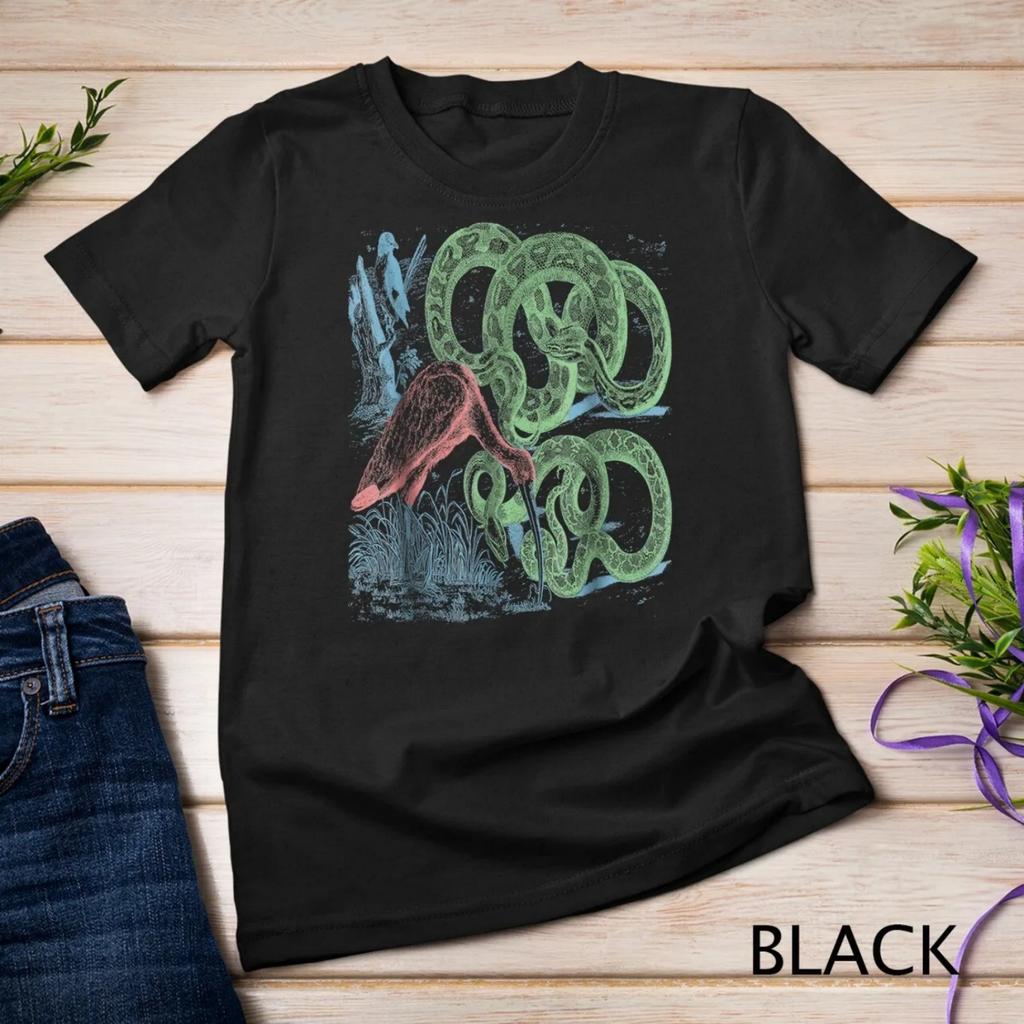 Anaconda Snake T Shirt Reptile Herpetology Science Art