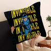 hero Anime I-Invincible Pillowcase toon Gift Cushion Cover Bedroom Home Sofa Chair Seat Decor pillow case