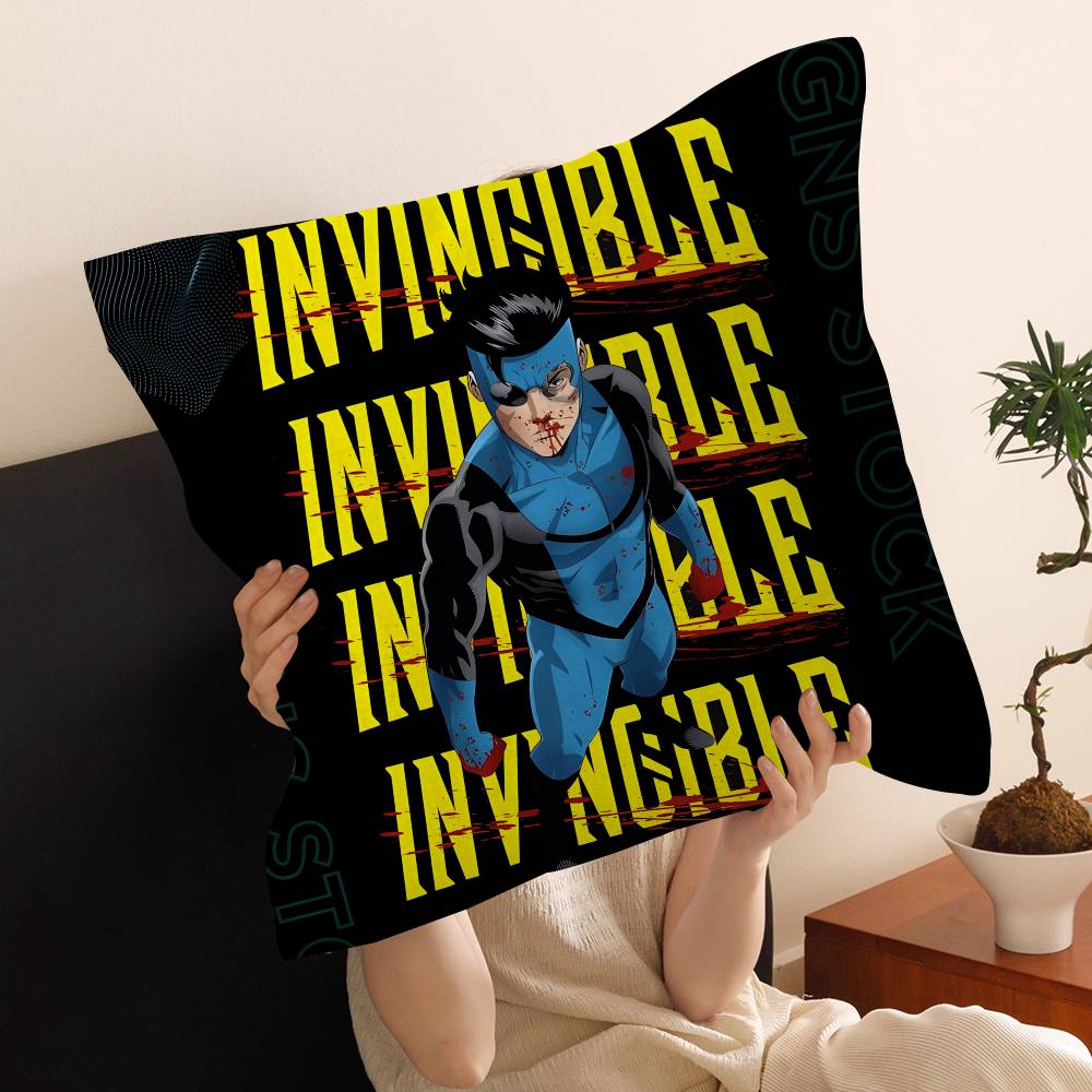hero Anime I-Invincible Pillowcase toon Gift Cushion Cover Bedroom Home Sofa Chair Seat Decor pillow case