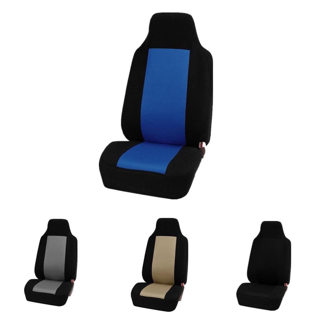 Fundas Universales de Asiento Delantero para Coche, Sedán, Camión, Furgoneta, de Calidad Premium, en Colores Elegantes