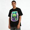 Glow In Dark Skull Specimen Jar Print Cool Casual Top Pure Cotton T-shirt
