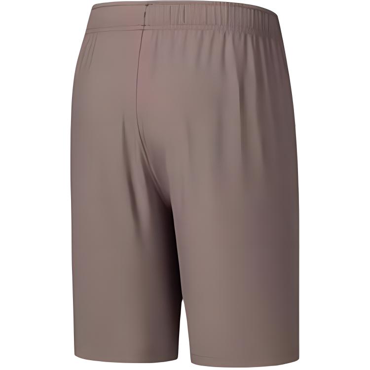 Anta Training Series Sports Minimalist Solid Color Quick-Dry Casual Shorts Men Shorts Brown 952527506-4