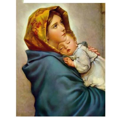 Pieno 5D Pittura Diamante Fai Da Te Giovane Madre Mosaico Ricamo Punto Croce Decorazioni Per La Casa Regalo Fatto A Mano