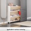 Modern Slim Carbon Steel Storage Cabinet