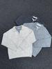 2025 Autumn/Winter Men's Retro Solid Knitwear: Two-Piece Lapel Top