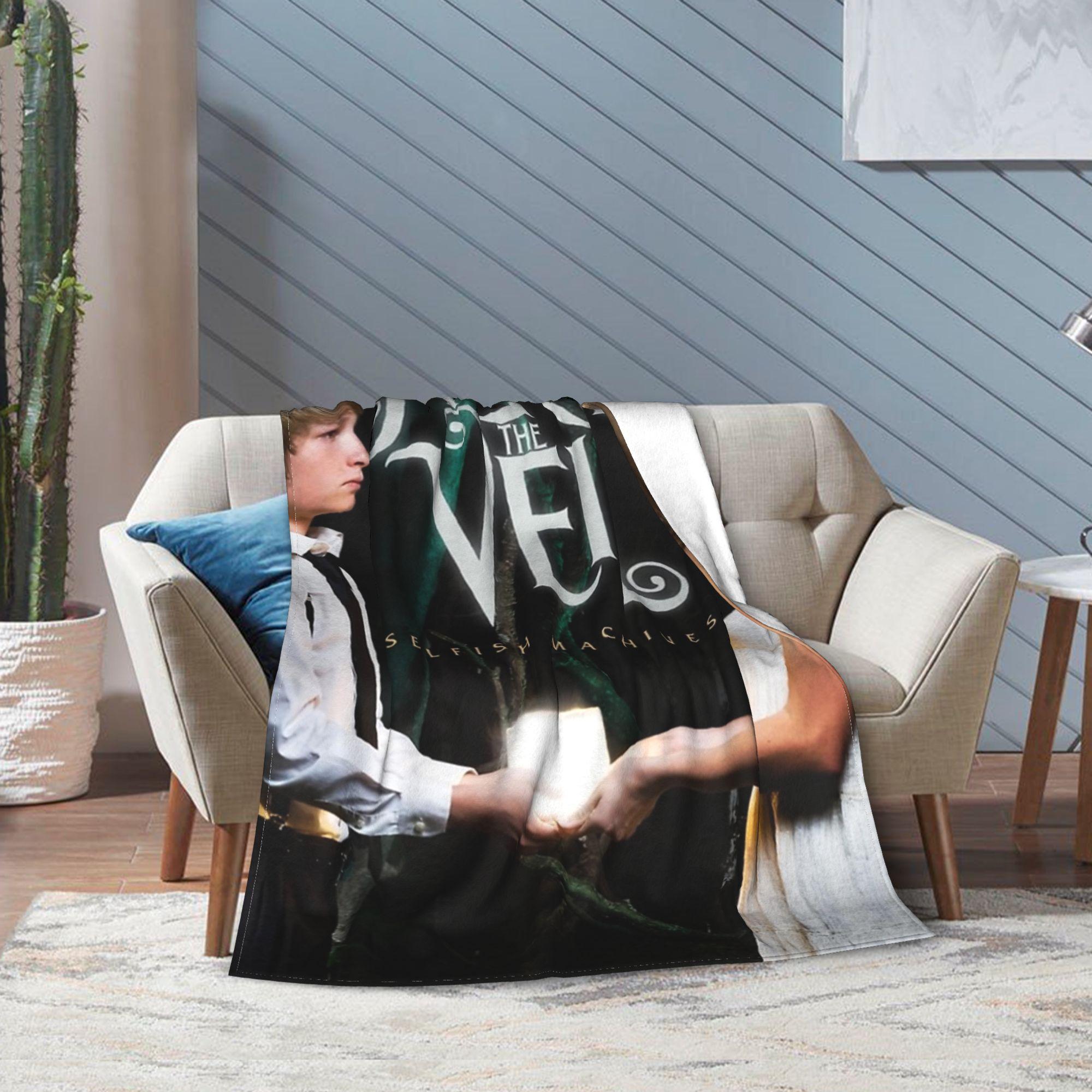 

Vintage Pierce the Veils Rock Music Band Blanket Multiple Sizes Soft Fuzzy Plush PTV Punk Throw Blankets for Sofa Couch and Bed 30x40in