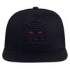 Cotton Black Tiger Embroidery Baseball Cap Men Women Snapback Hats Summer Leisure Trucker Caps Unisex Hip Hop Hats Gorras