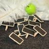 6Pcs Blackboard/Chalkboard for Wedding/Party Lolly Buffets Table Decoration Clips
