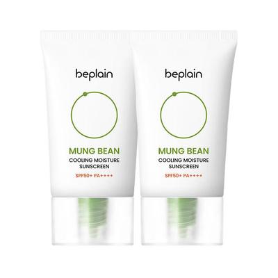 Mung Bean Cooling Moisture Sunscreen Set (1+1) SPF 50+ PA++++ 50ml*2EA