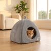 New Triangle Closed Cat Bed Warm Thickened Pet Nest Deep Sleep Cave House For Cats & Small Dogs Bed Cat Tents