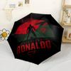 Ronaldo's Triumph Outdoor Automatic Umbrella Compact & Durable 8-Rib Design Lightweight Travel Essential Stylish Accessory