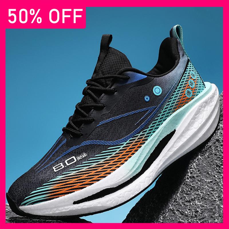 Mens Running Shoes New Fashion Non Slip Cushioning Ultra Light Outdoor Fitness Jogging Training Sneakers for Men