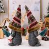 Rustic Charming Gnome Doll For Cozy Christmas Home Decor With Decorative Holiday Tree