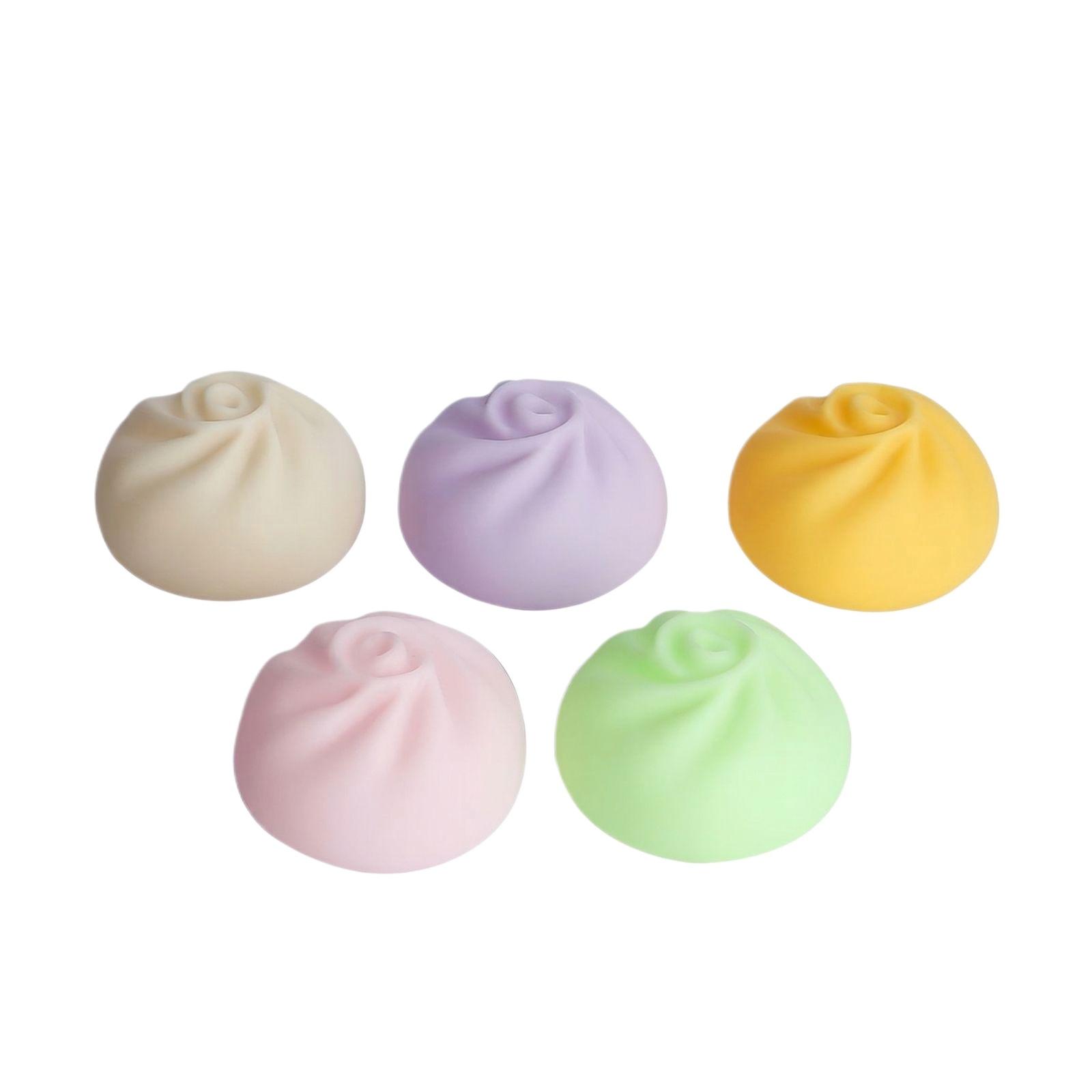 

Stress Relieving Squshy Toy, Soft Rubber Bun One Size жёлтый