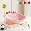 Dopamine Shell Fruit Plate with Forks - Stylish Living Room & Dining Decor